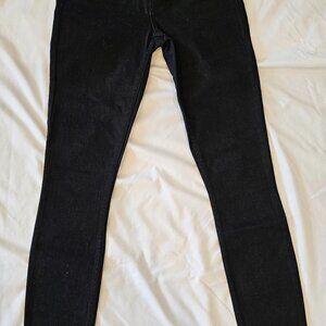Women Theory Black Skinny Jeans, Size, 25, Long